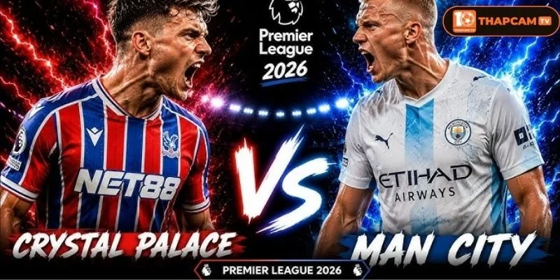 Soi kèo nhà cái Crystal Palace vs Manchester City là kèo đấu vòng 2 rất đáng mong đợi.